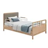 Cama de madera maciza para cuidado personal, modelo 3.