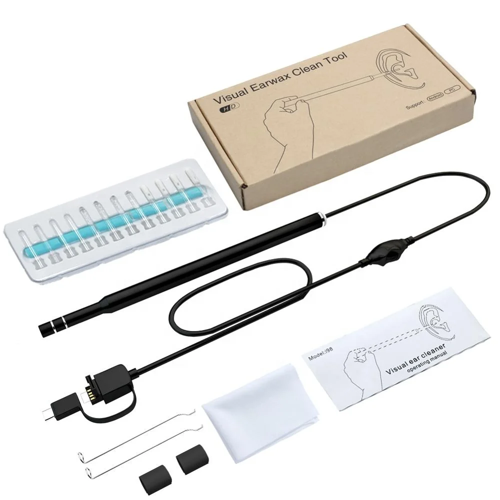 Waterproof 3-in-1 Medical Endoscope Camera for Ear Nose ODM