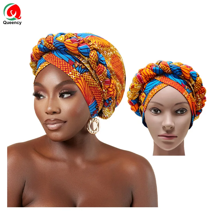 ankara turban cap