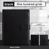 A5 solid color gift pack-black + 25 sheets film