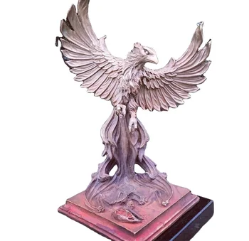 ブロンズ色 小鳥の金属彫刻 Hf2d0c163dc614e1385f6beec3c3dc