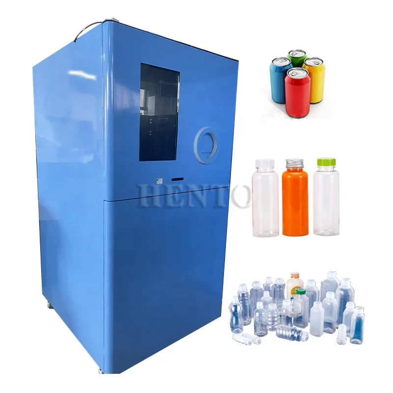 New Design Pet Bottle Recycling Machine Reverse Vending Machines  Bottles and Cans Recycle for Sale