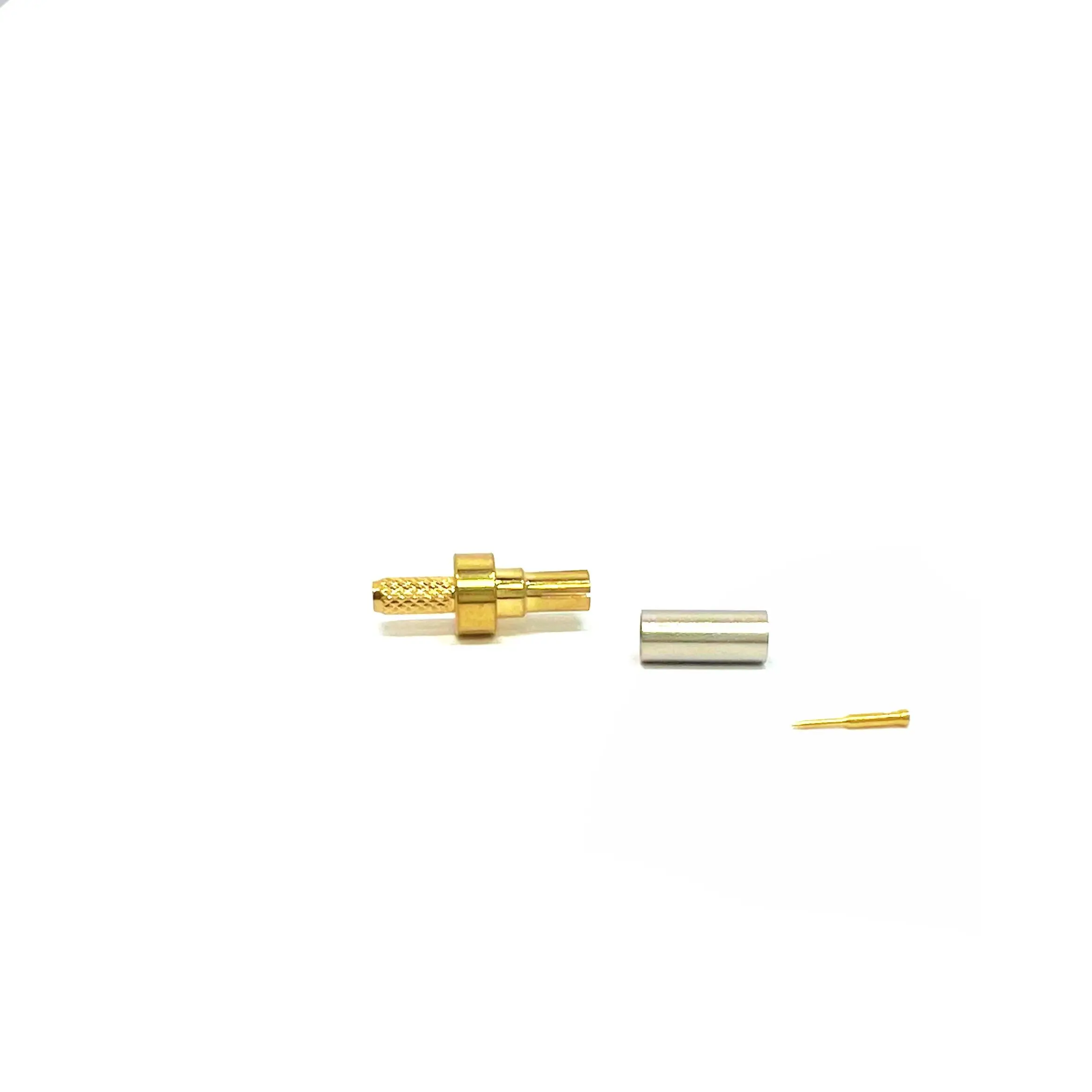 Gold plated RF TS9 male plug for rg316 rg174 lmr100 cable straight rf coaxial connector factory