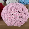 80cm pink rose