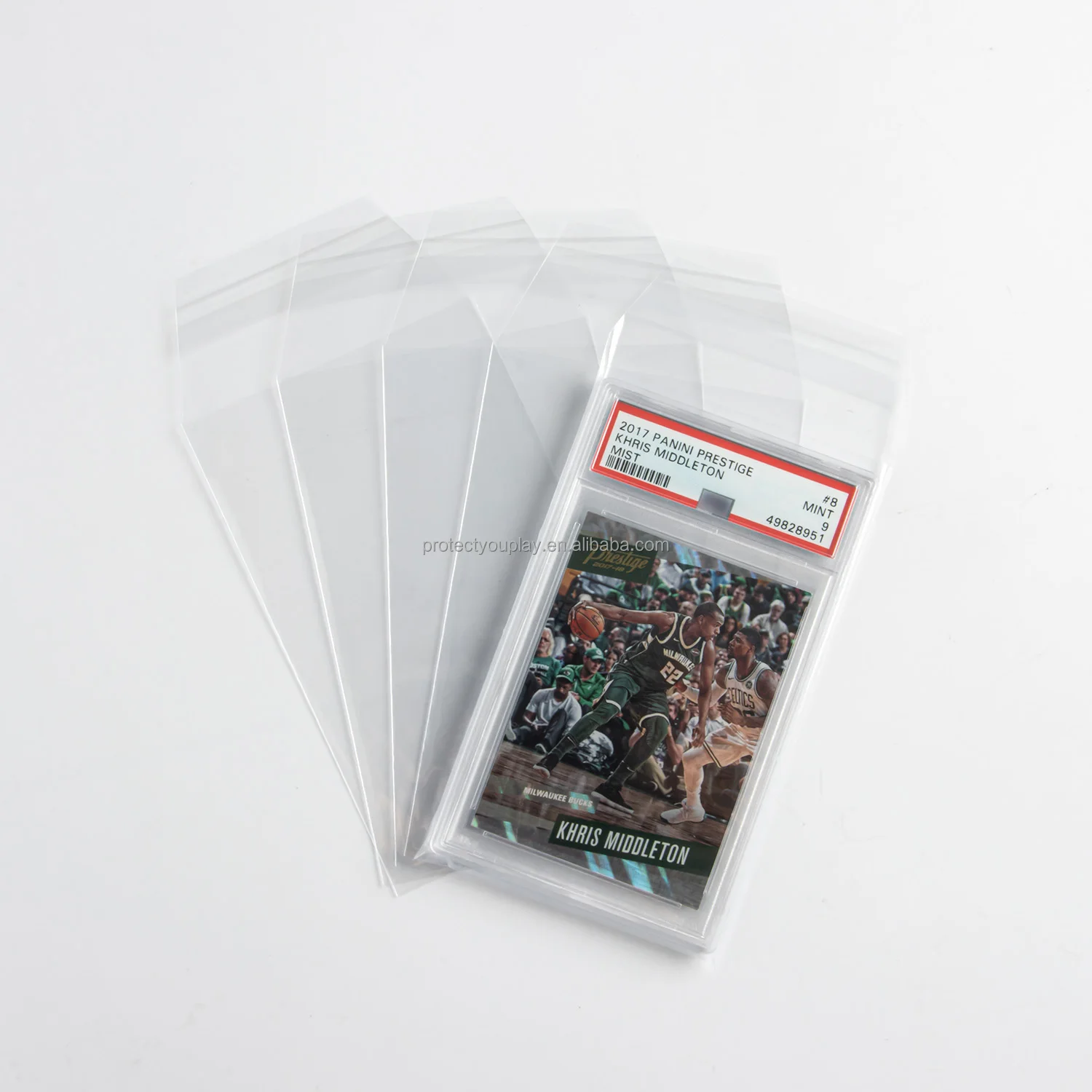 95x139mm Graded Sleeves 100 Resealable Graded Card Sleeves - Fits  PSA/Beckett Slabs 95x139mm, Acid-Free Psa Graded Card Sleeves