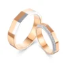 Or rose blanc 18 carats