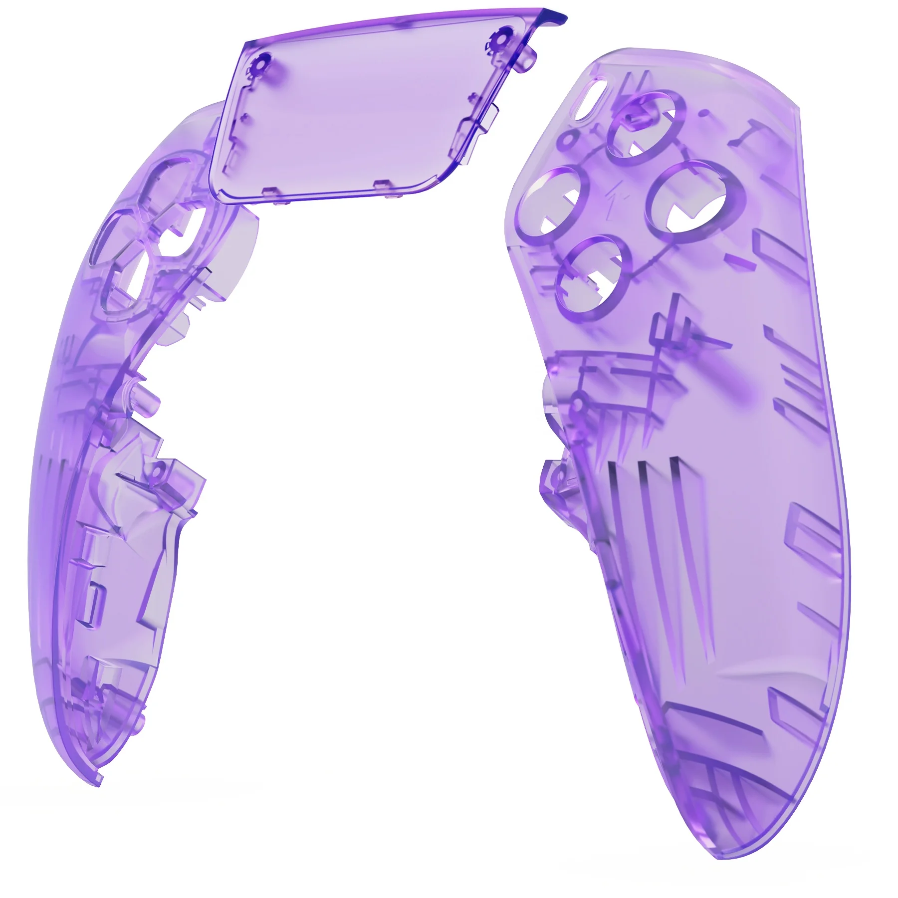 EXtremeRate Custom Replacement Housing Shell Front Shell Kits for Dualsense PS5 Edge Controller