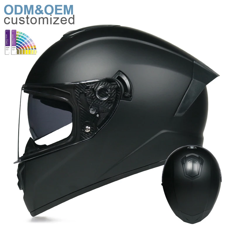Car Racing Street Style Motorcycle Helmet 3C DOT ECE Full Face