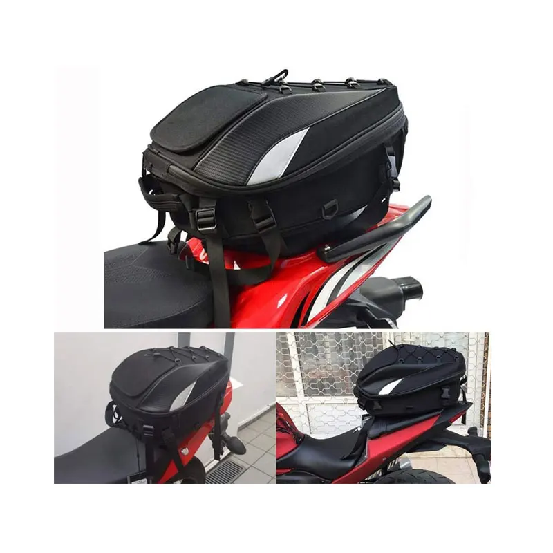 New Waterproof Motorcycle Tail Bag 
