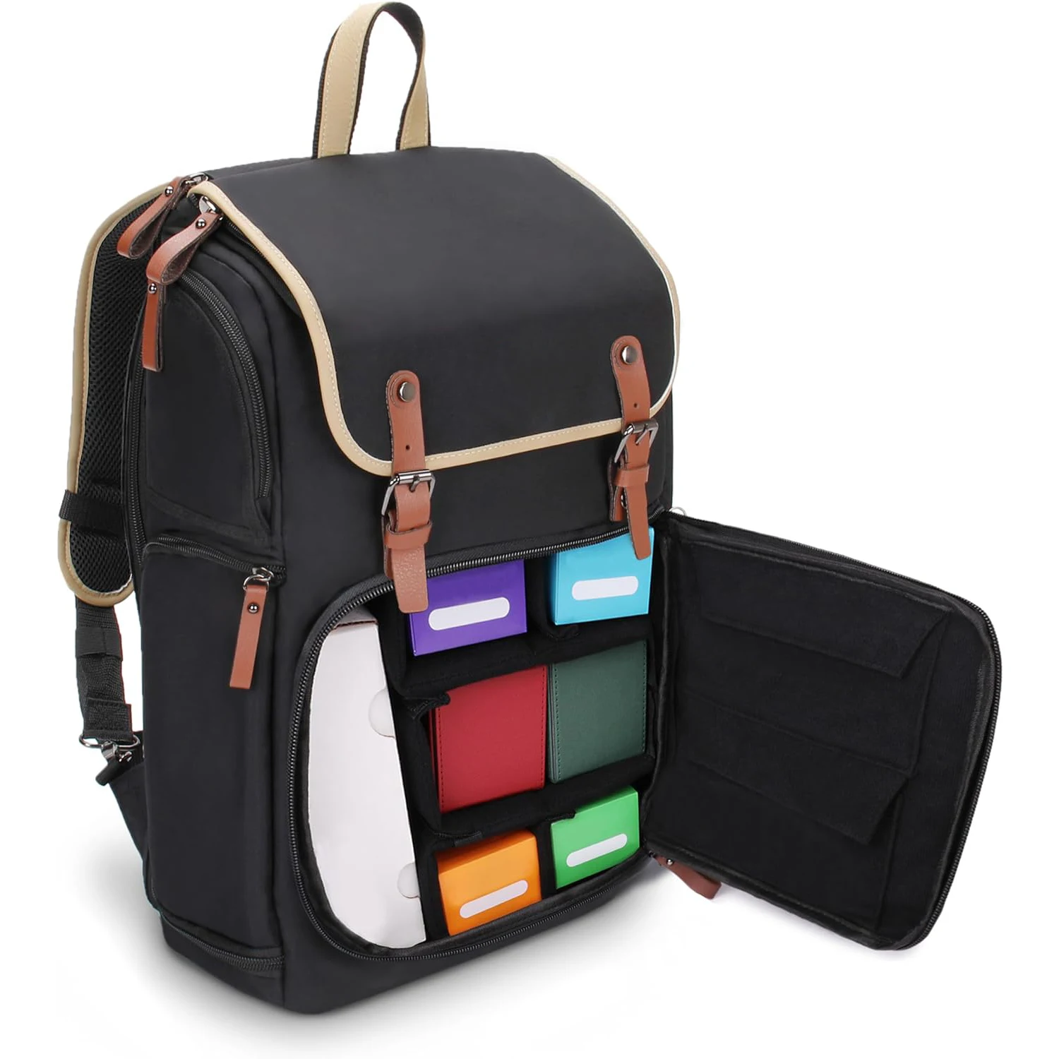 Luxury YuGiOh TCG Deck Box & Backpack for Trading Card Storage - Waterproof  & Customizable Design