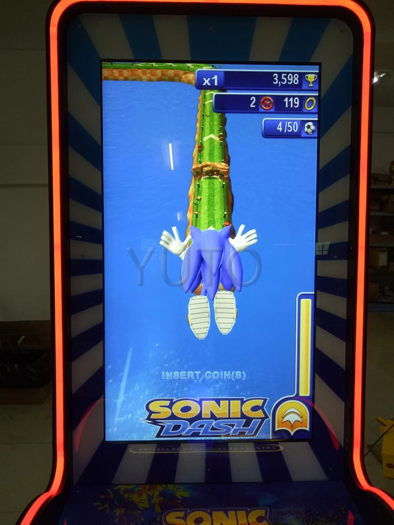 大人気 ソニック・ダッシュ アーケード ラッキークルーゲン インドアアミューズメント チケットパーク 景品ゲーム機 販売中