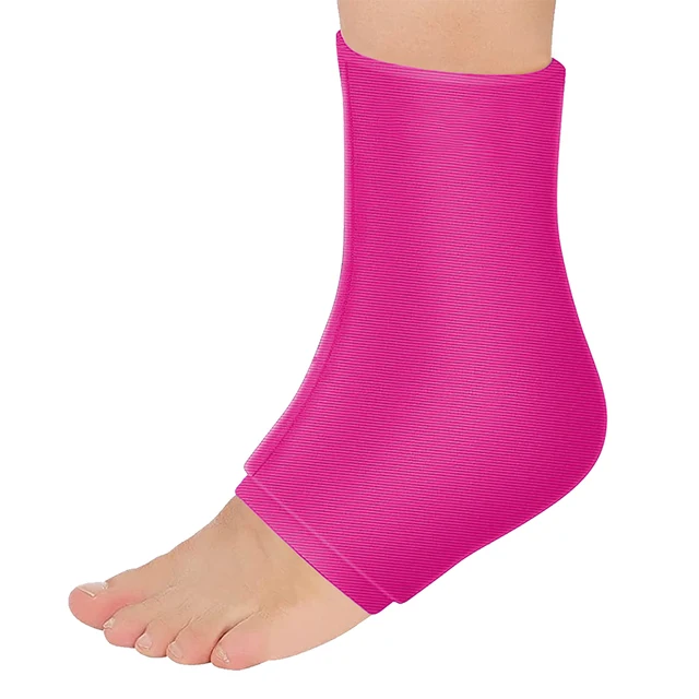 Ankle Reusable Flexible Hot Cold Compression Ankle Therapy Gel Ice Sleeve