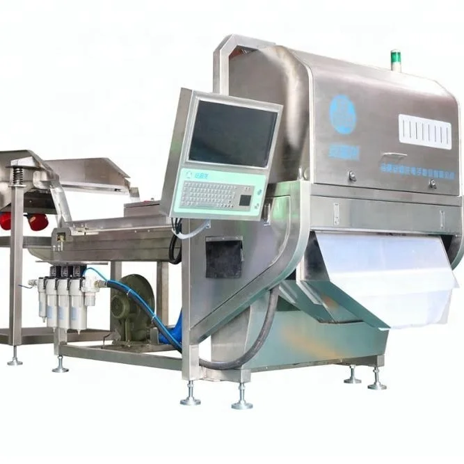 Small Anchovy Anchovy Sorting Fish Colour Sorter Machines