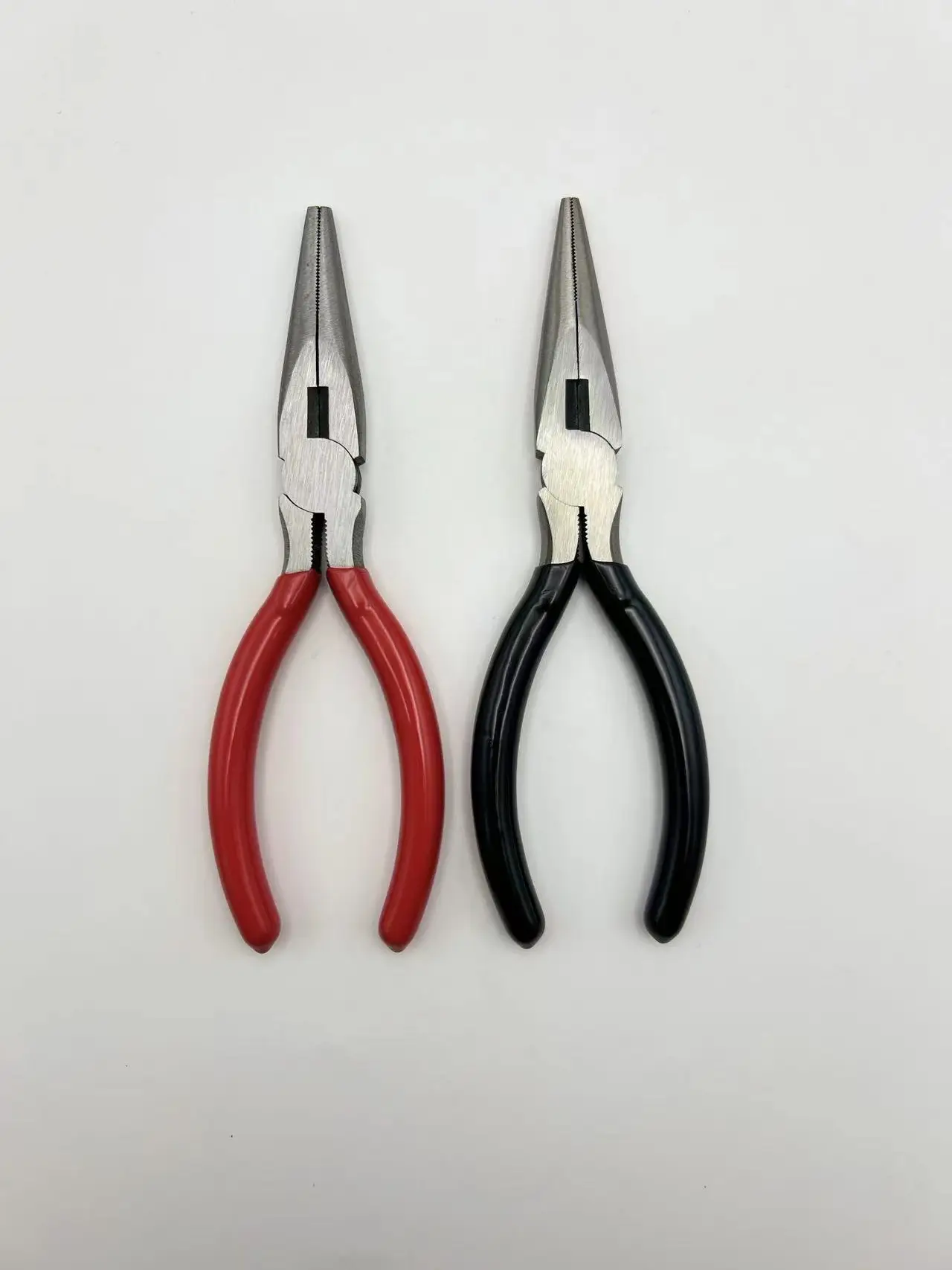 Snipe Nose Pliers Multi-Functional Steel Jewelry Making Tools with Serrated Jaw Surface OEM Customizable details