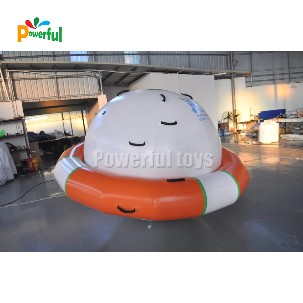 Summer Inflatable Saturn Water Seesaw Floating Toys for Water Park Inflatable Water Saturn Rocker for Sale