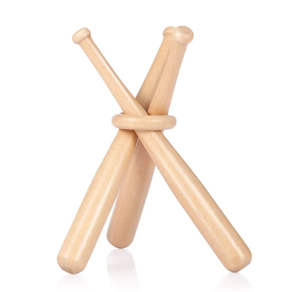 Mini Wooden Baseball Bat and Toy Display Stand OEM TG-BB0012 for Wholesale product detail 1