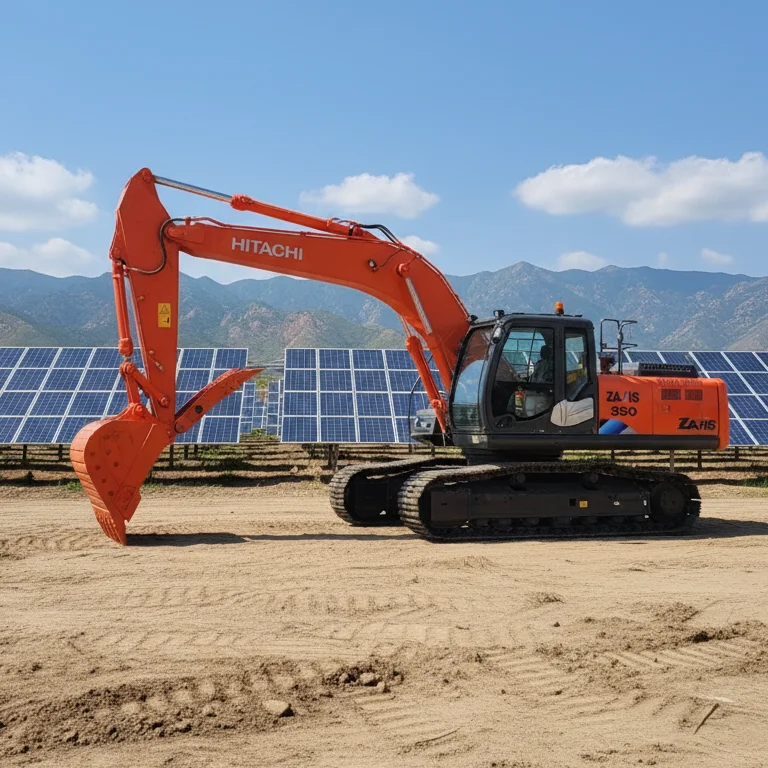 Hitachi ZX350-3G Excavator - High Load Moment & Reliable Performance