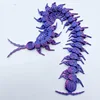 35.5cm red and blue centipede