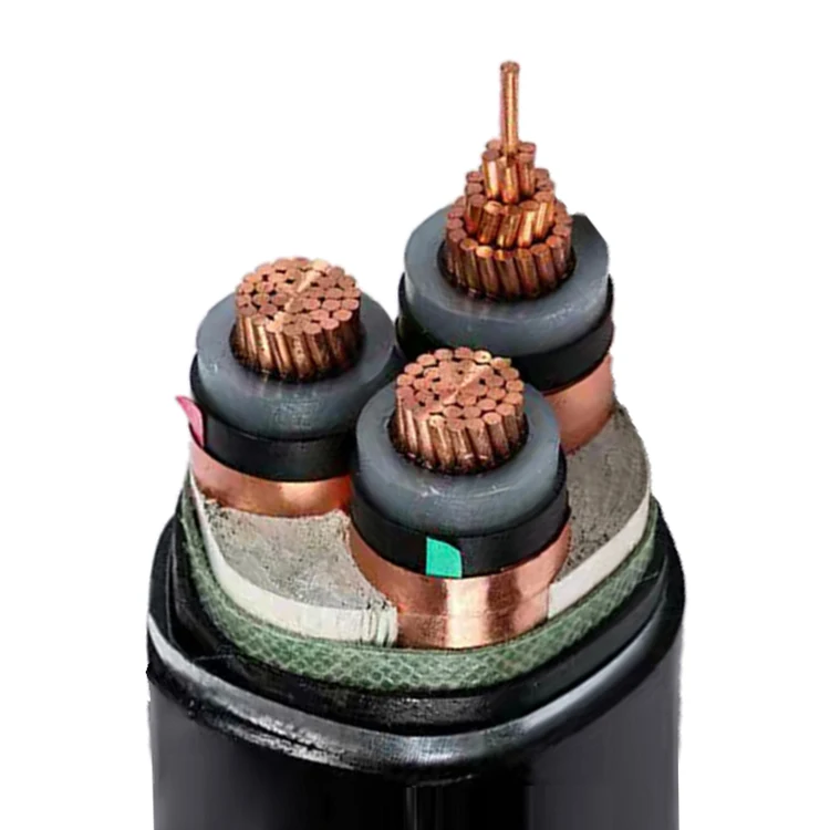 11kv Cu/xlpe/pvc/sta/pvc Frls Three Core Copper Conductor Xlpe Power ...