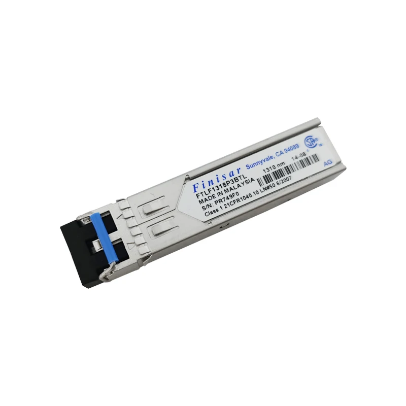 Finisar FTLF1318P3BTL SFP Fiber Optic Transceiver Module 1000BASE-LX 1G Fibre Channel 10km Range