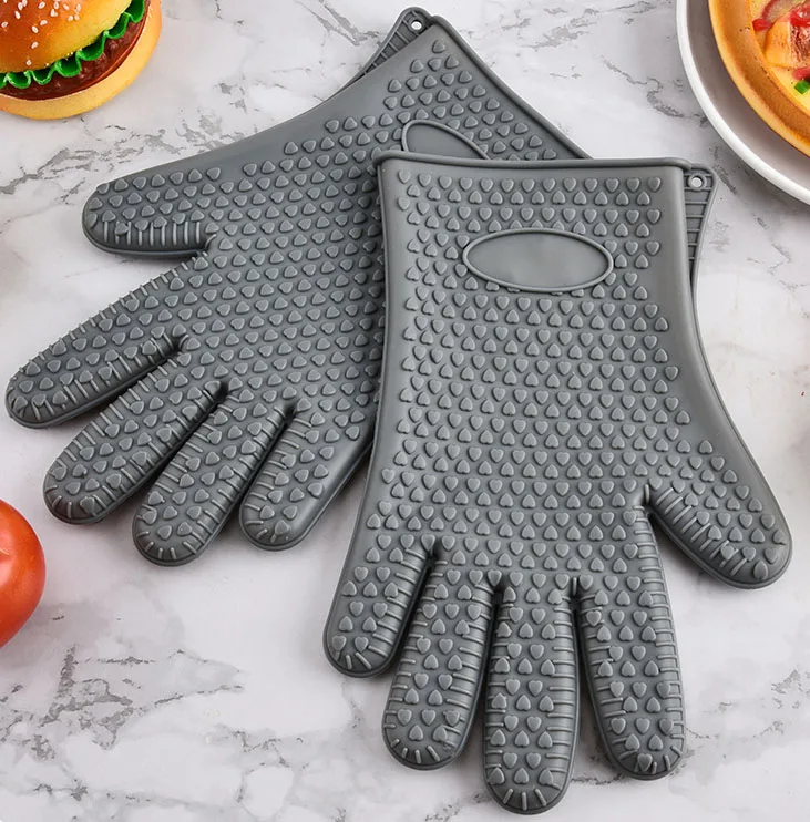 USSE Oven BBQ Gloves CE Certified Non-Slip Heat Resistant (-40C 230C) Eco-Friendly Dishwasher Safe Silicone Modern Design manufacture
