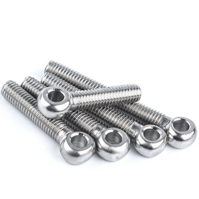 Din580 Galvanizing Lifting Eye Bolt Bent Eye Bolt Long Shank Lifting