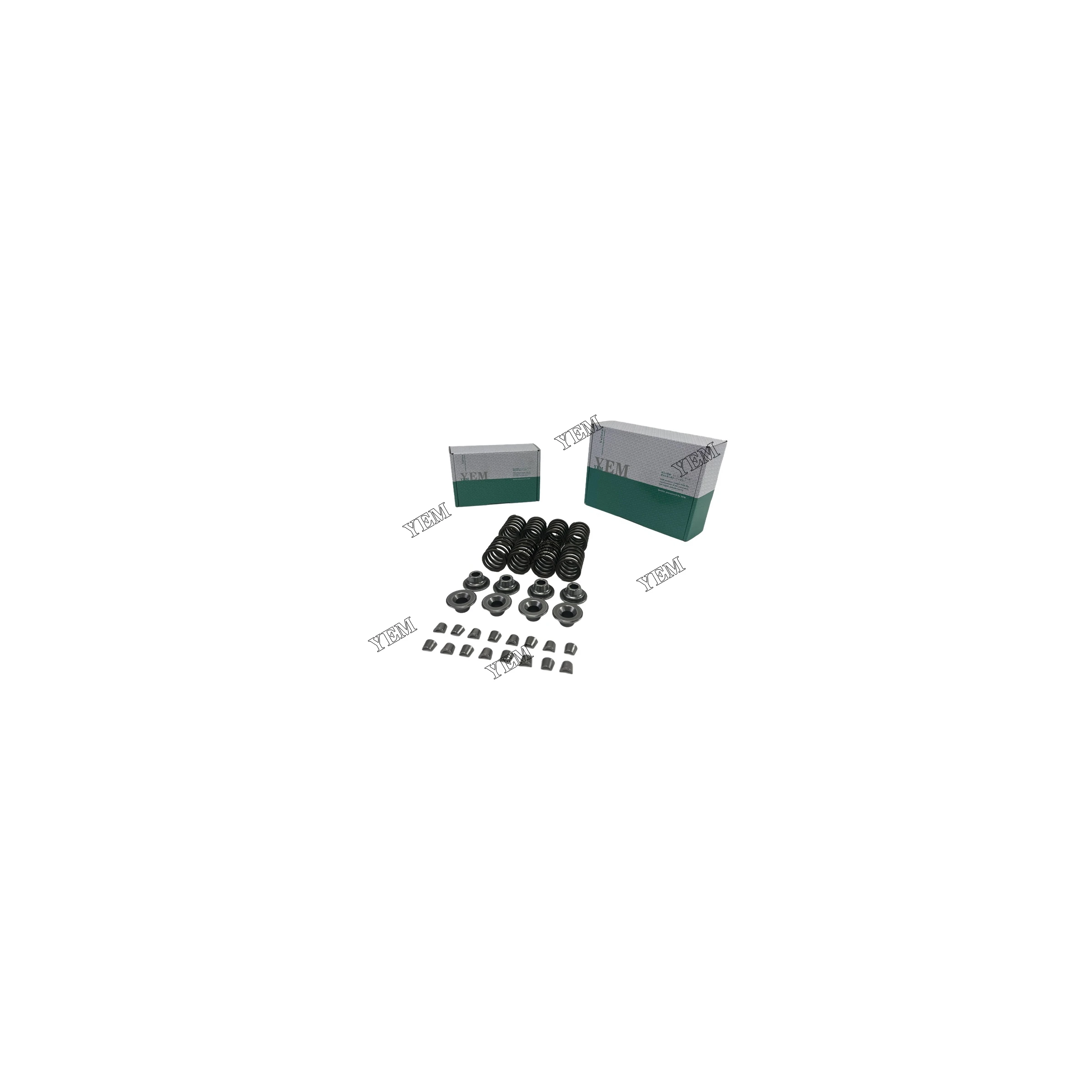 For Komatsu 6D110 6D114 6D125 6D130 Valve Spring And Spring Seat Valve Cotter Engine Replacement Parts