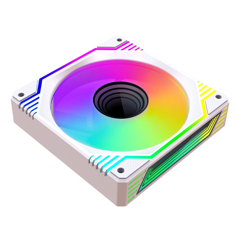 Lovingcool 120mm RGB LED Lights CPU Cooler Fan with Controller RGB Cooling Fans for PC Case