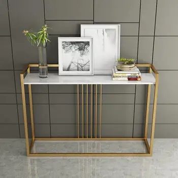 Modern Luxury Console Table Home Furniture Metal Living Room Furniture 2024 Wholesale High Quality Non Adjustable Sunton Indoor