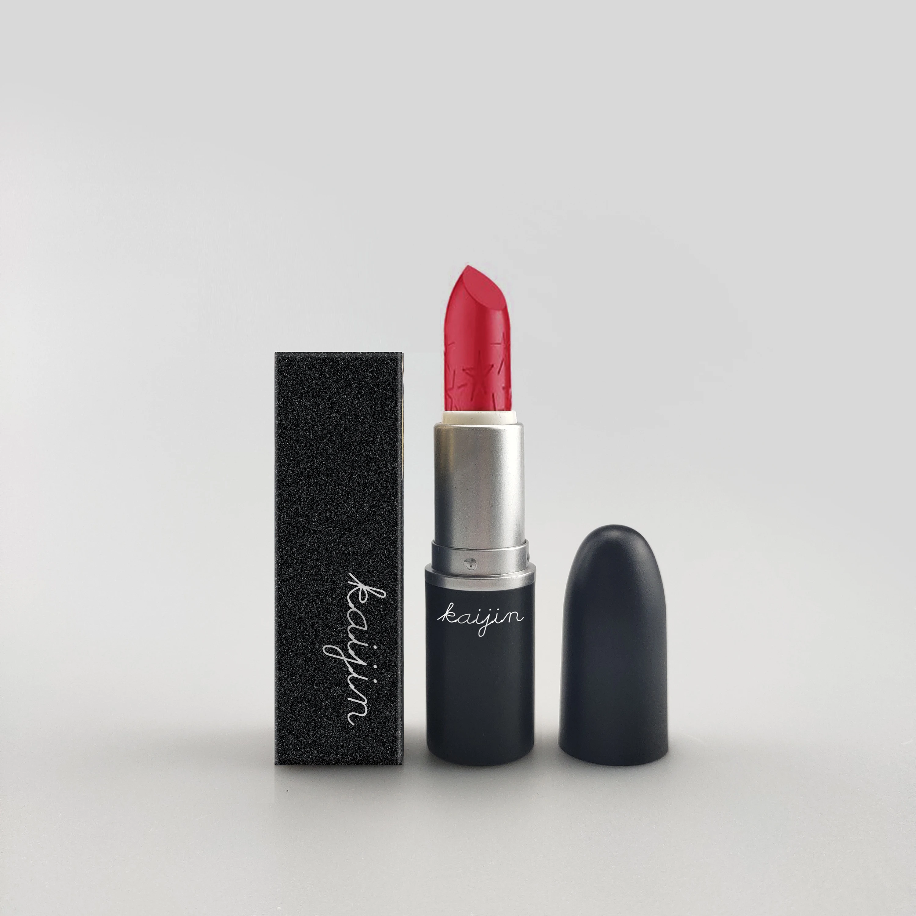 Bullet Shape Design Glitter Gold Color Lipstick Container Luxury Lipstick Tube for MAC