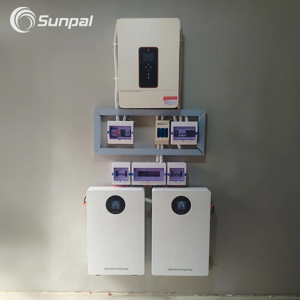 Sunpal on Grid Tie Hybrid Transformerless Inverter 10Kw Single Phase Solar Industrial Inverter