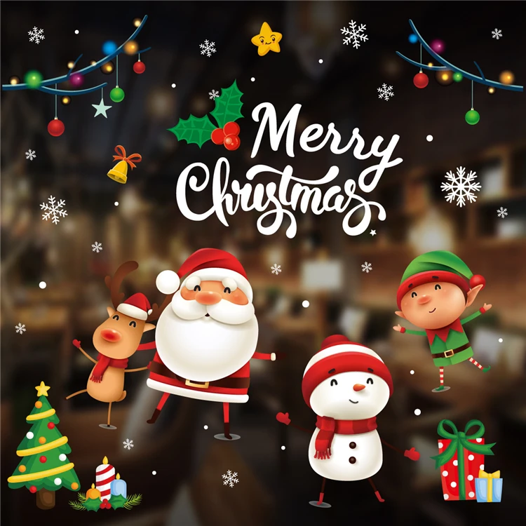 christmas sticker tags