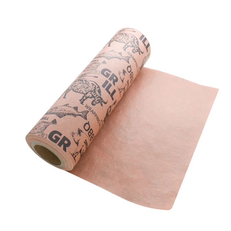  Pink Butcher Paper Roll - Case Pack of 12 Rolls - 18