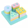 Juego de Cuadrados Macaron de Cuatro Columnas
