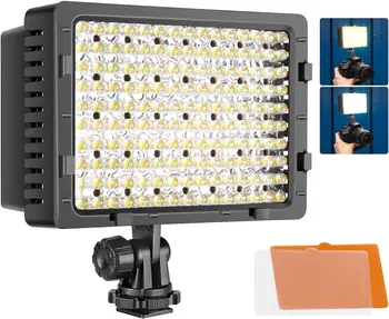 NEEWER 160 LED Light CN-160 Dimmable Panel Light Ultra High Power Panel Digital Camera Camcorder Video Light