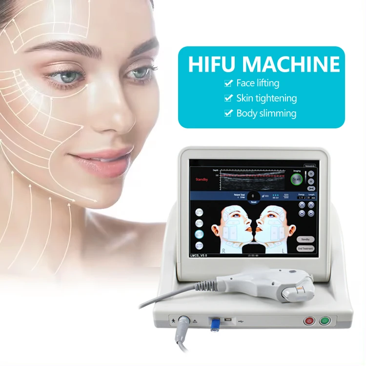 2d/3d/4d/7d/12d Hifu  Machine Professional SMAS Face Lift Machine Skin Care Hifu Machine3/5 Cartridges Hifu Beauty Machine