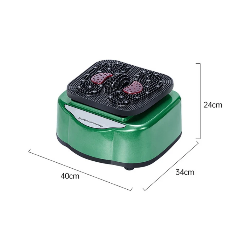 High Frequency Vibration Blood Circulator Deep Tissue Fullbody Leg Foot Pot Massage Machine With ABS Housing Magnetic Therapy