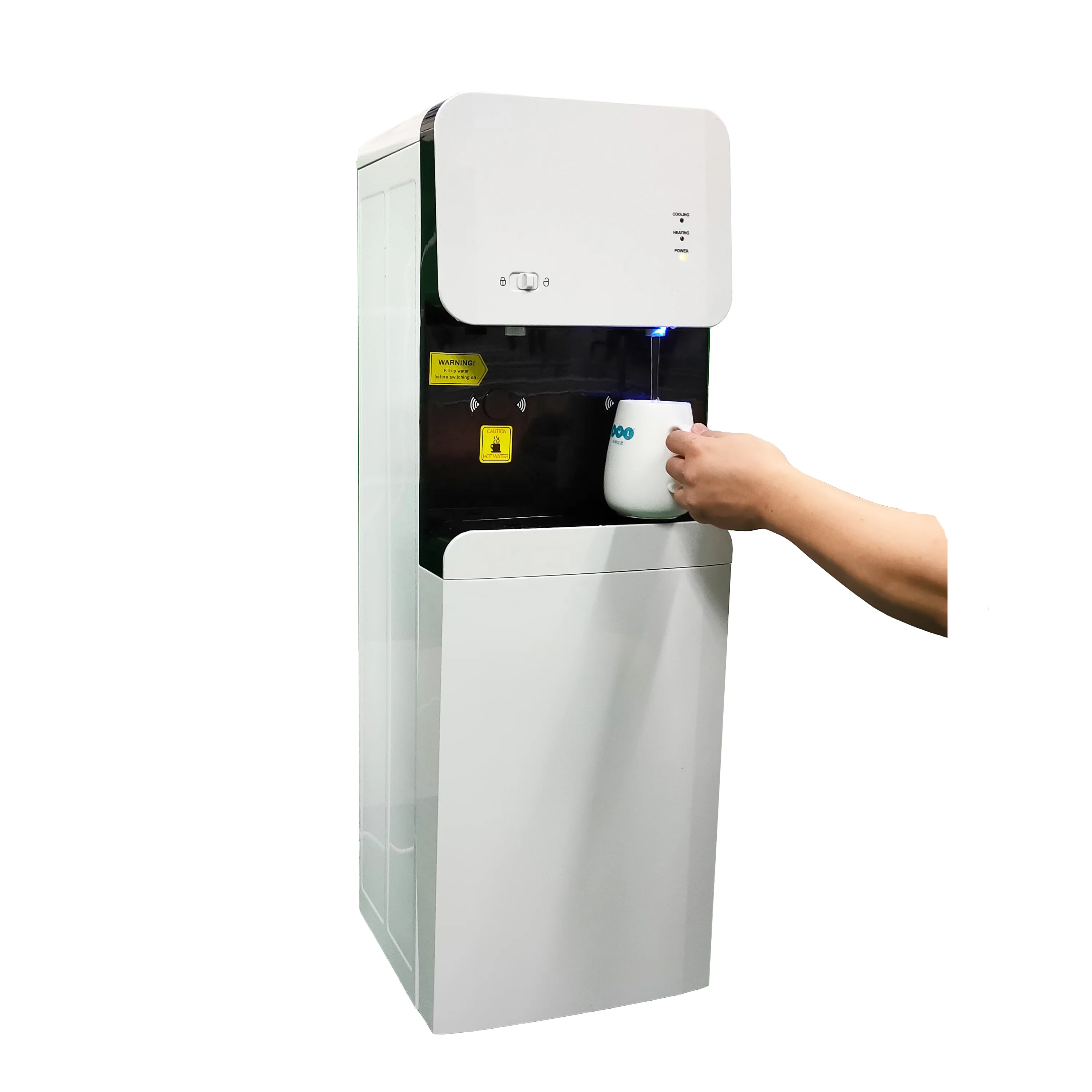 new design touchless water dispenser hot cold water for office school