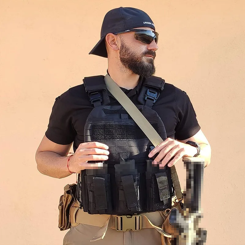 Adjustable Modular Equipment High Density Material Tactical Belts for Men Tactical Heavy Duty Belts Utility Belt with Pouches