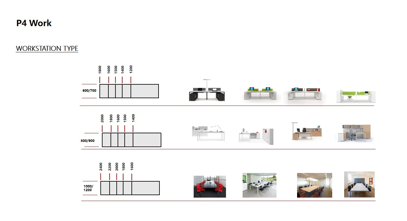 4 6 8 Seater Person Staff Office Workstation manufacture