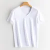 V-neck White