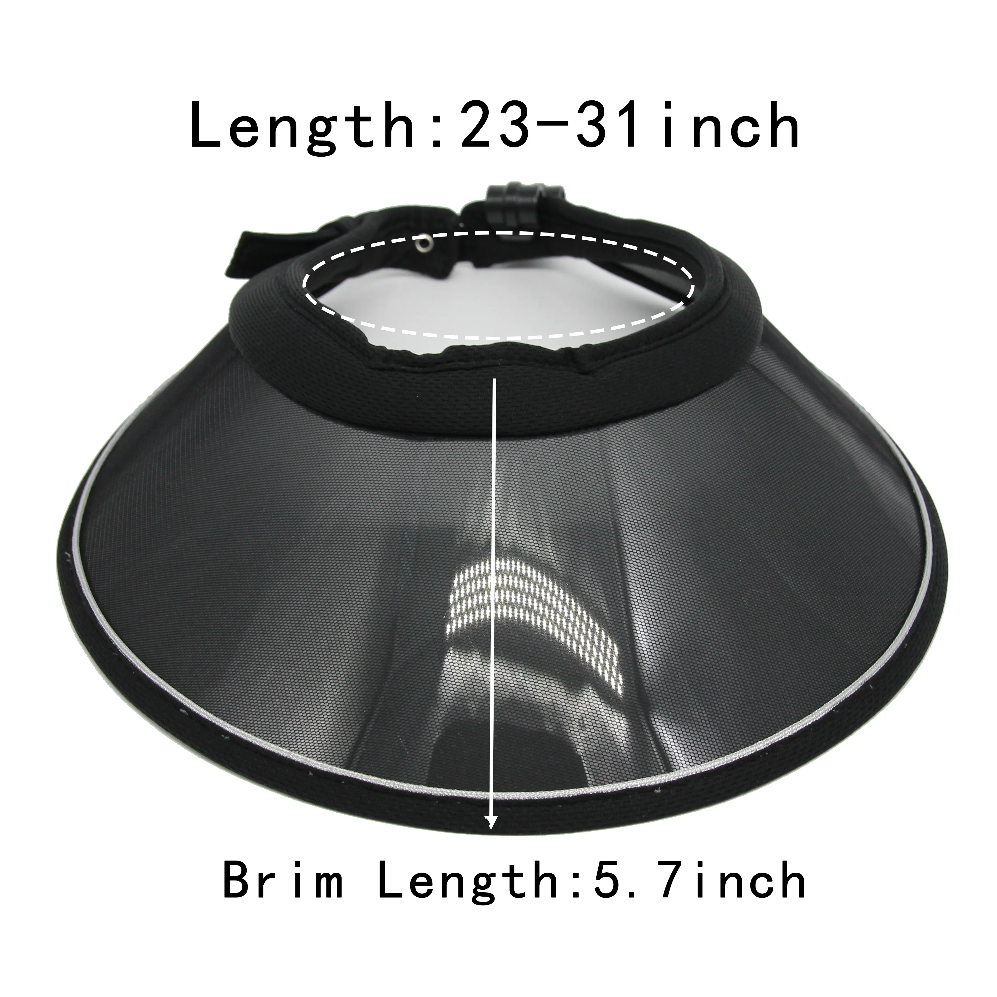 Uv Blockin Riding Helmet Sun Visors For Riders No Fly Elastic Plastic