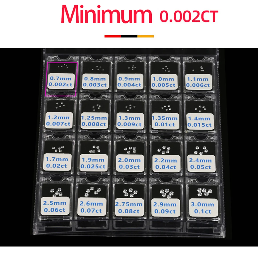 Jewelry Tools Making Synthetic Diamonds Machine CVD/HPHT Diamond Selection for Jewelri