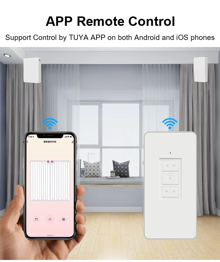 Smart Curtain Robot Automatic Curtain Opener Alexa Voice Control