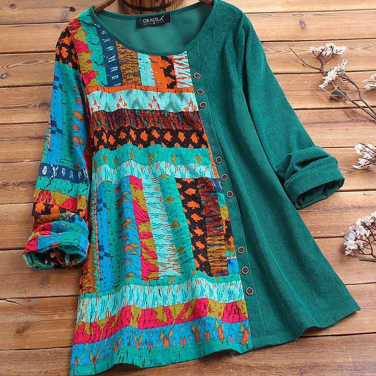 2021 Bohemian Folk Style Women Clothing 