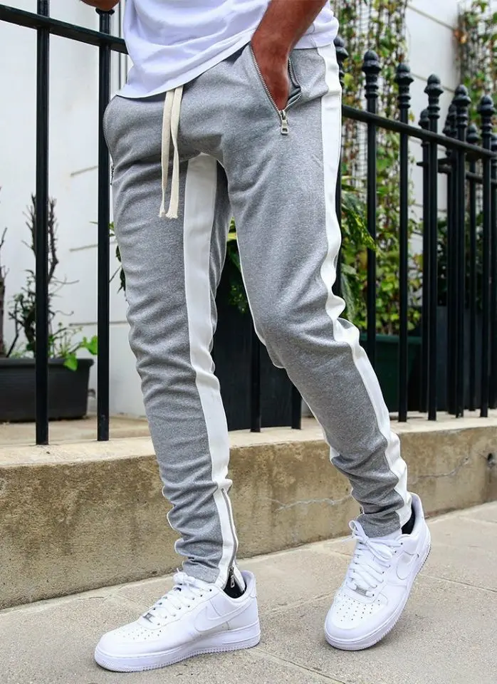 Spring Mens Clothing Contrast Color 