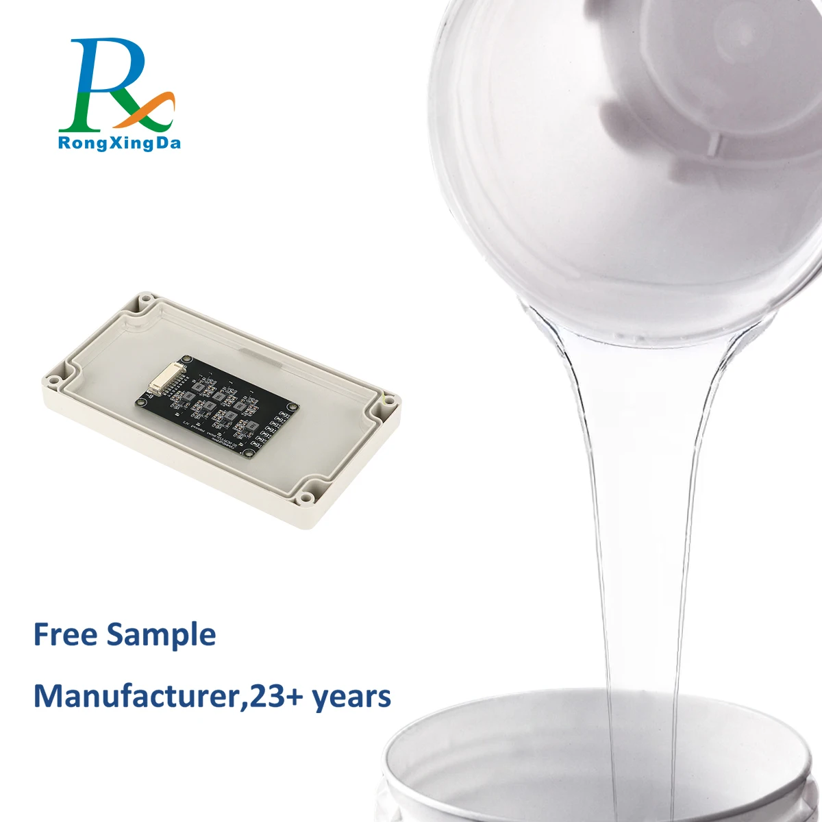 Two Component Liquid Electronic Potting  Silicone Rubber