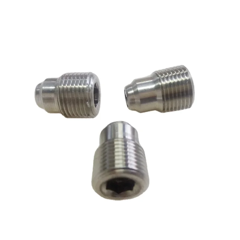 HI-TEK Heavy-Duty Internal Check Wellhead Grease Fitting, 1/4" to 1/2" NPT, 10,000 PSI, NACE Compliant for Oil & Gas