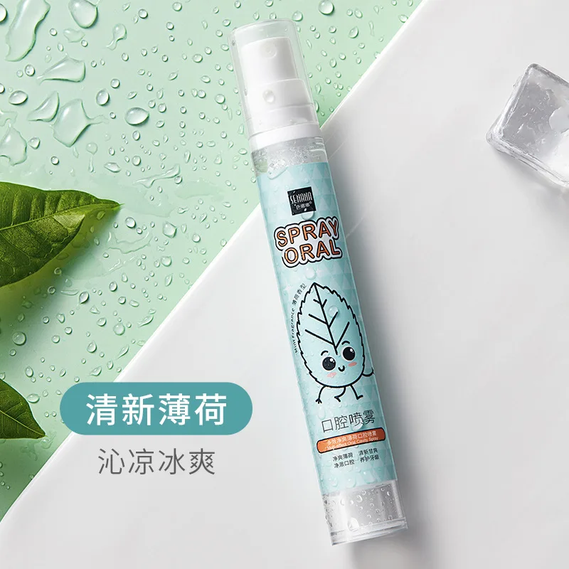 Чистый Натуральный фруктовый аромат, травяной ингредиент, спрей для полости рта