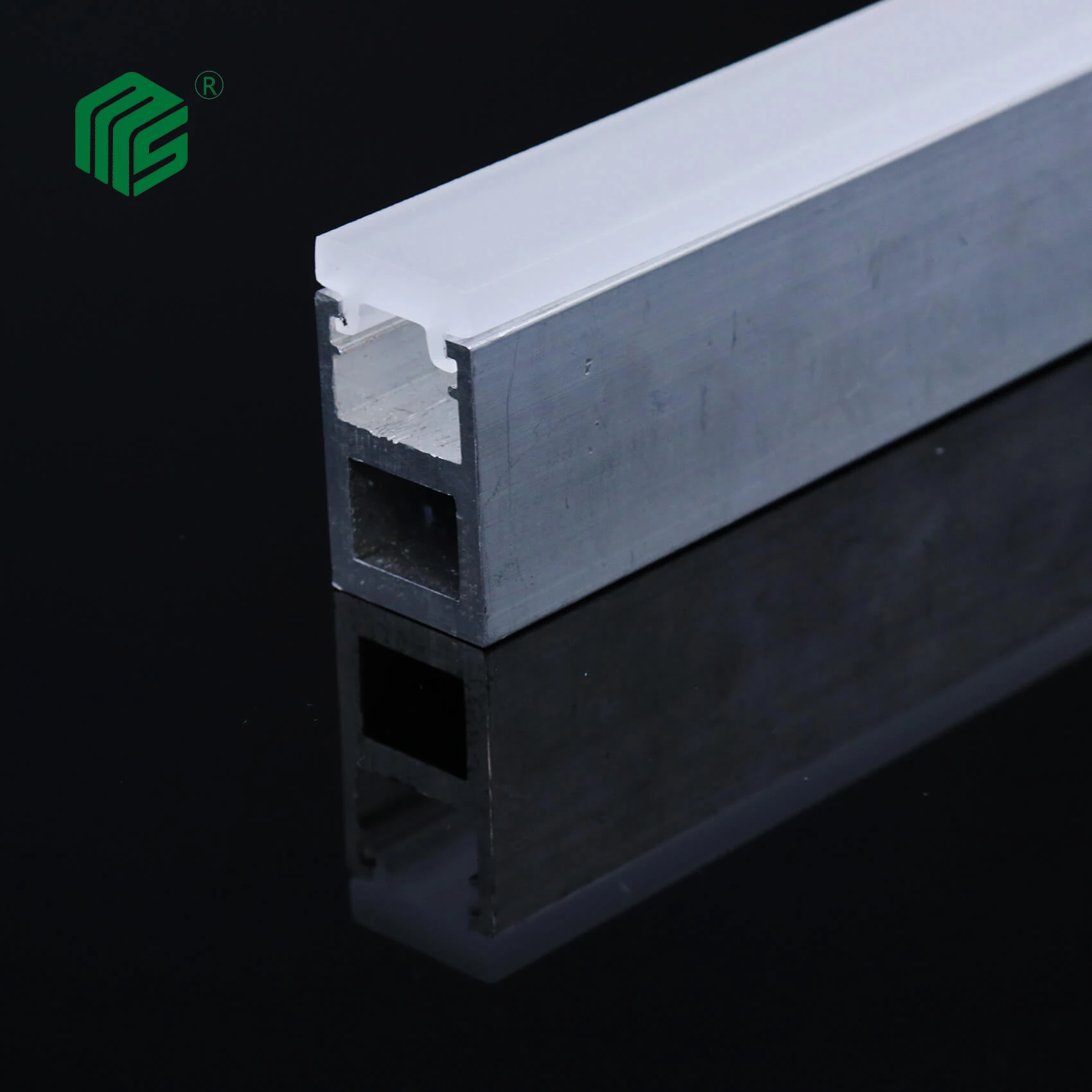 Extruded Frosted Opal clear Acrylic Profiles for Led Lighting